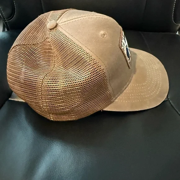 Back Down South Brown Camo Patch Trucker Hat - Picture 4 of 8
